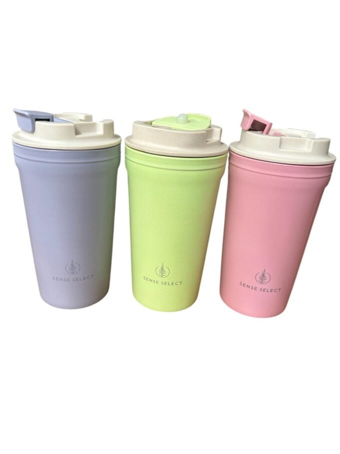 Bamboo Fiber Coffee Mug with Lid
