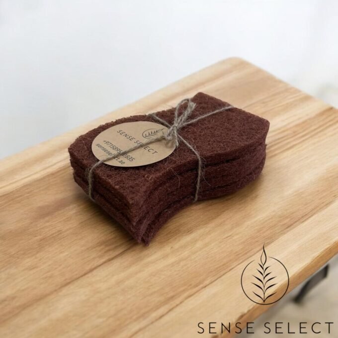 Biodegradable Sisal Fiber Scouring Pad (Pack of 4)