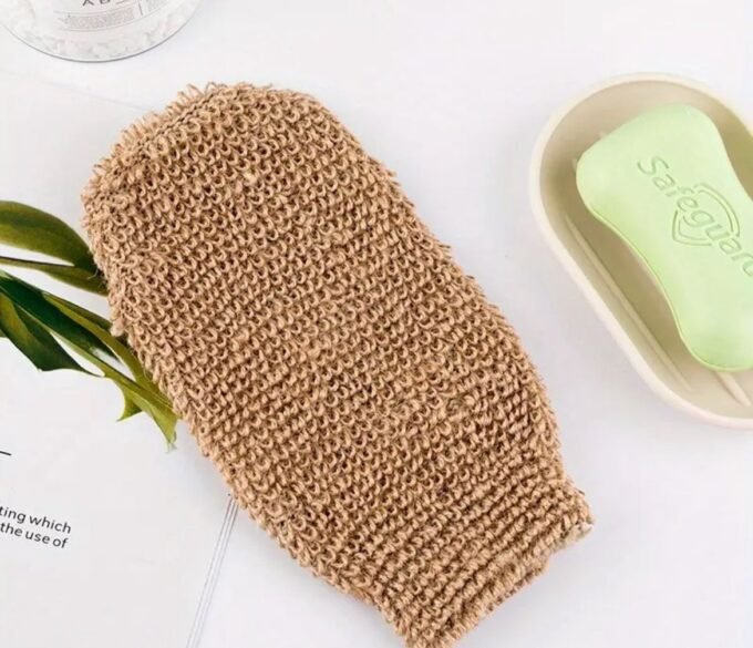 Natural Exfoliating Jute Bathing Gloves