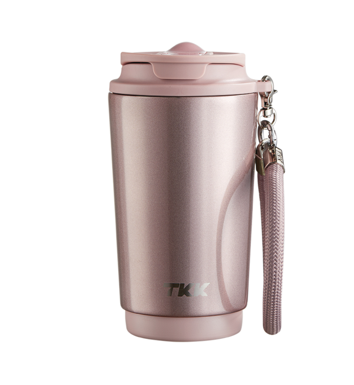 TKK Premium Quality Stainless Steel SUS316, Ceramic Coated Travel Coffee Mug , Perfect Daily Companion - 400ml