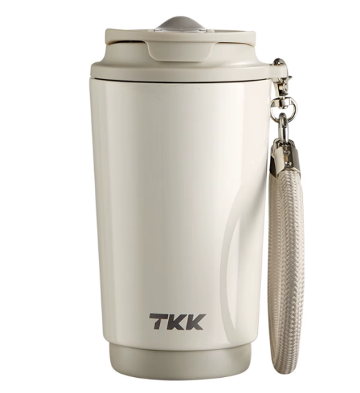 TKK Premium Quality Stainless Steel SUS316, Ceramic Coated Travel Coffee Mug , Perfect Daily Companion - 400ml