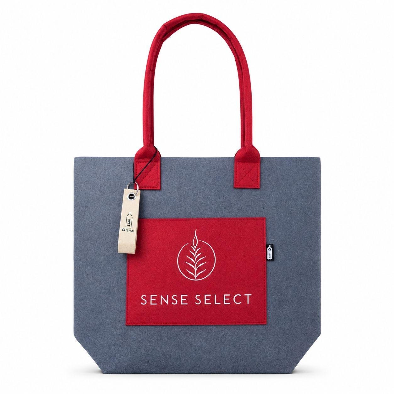 RPET Felt Tote Bag – Sustainable Style, Everyday Function